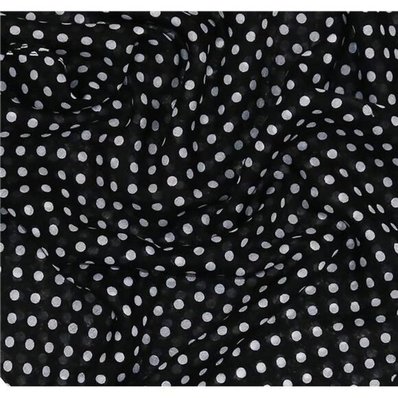 Accessories First Classic Polka Dot Womens Polyester Printed Scarf - Picture 7 of 7